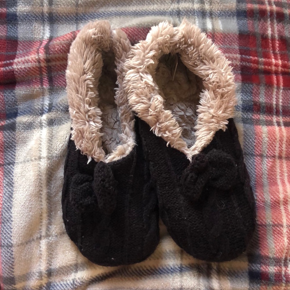 Fuzzy slippers